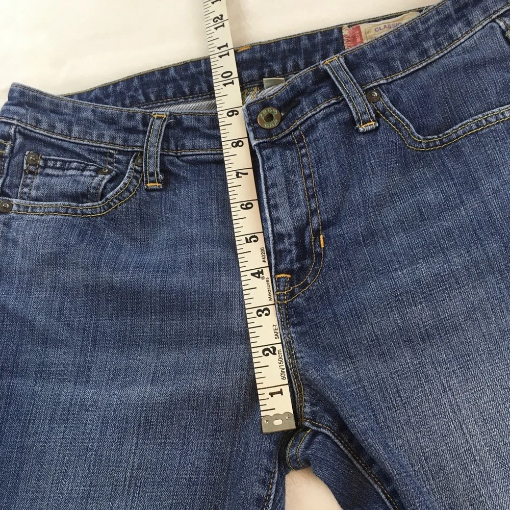 Gap 1969 Classic Denim Jeans Straight Size 6R - Picture 6 of 8